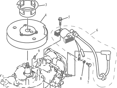 Parsun F4/F5 Zünder